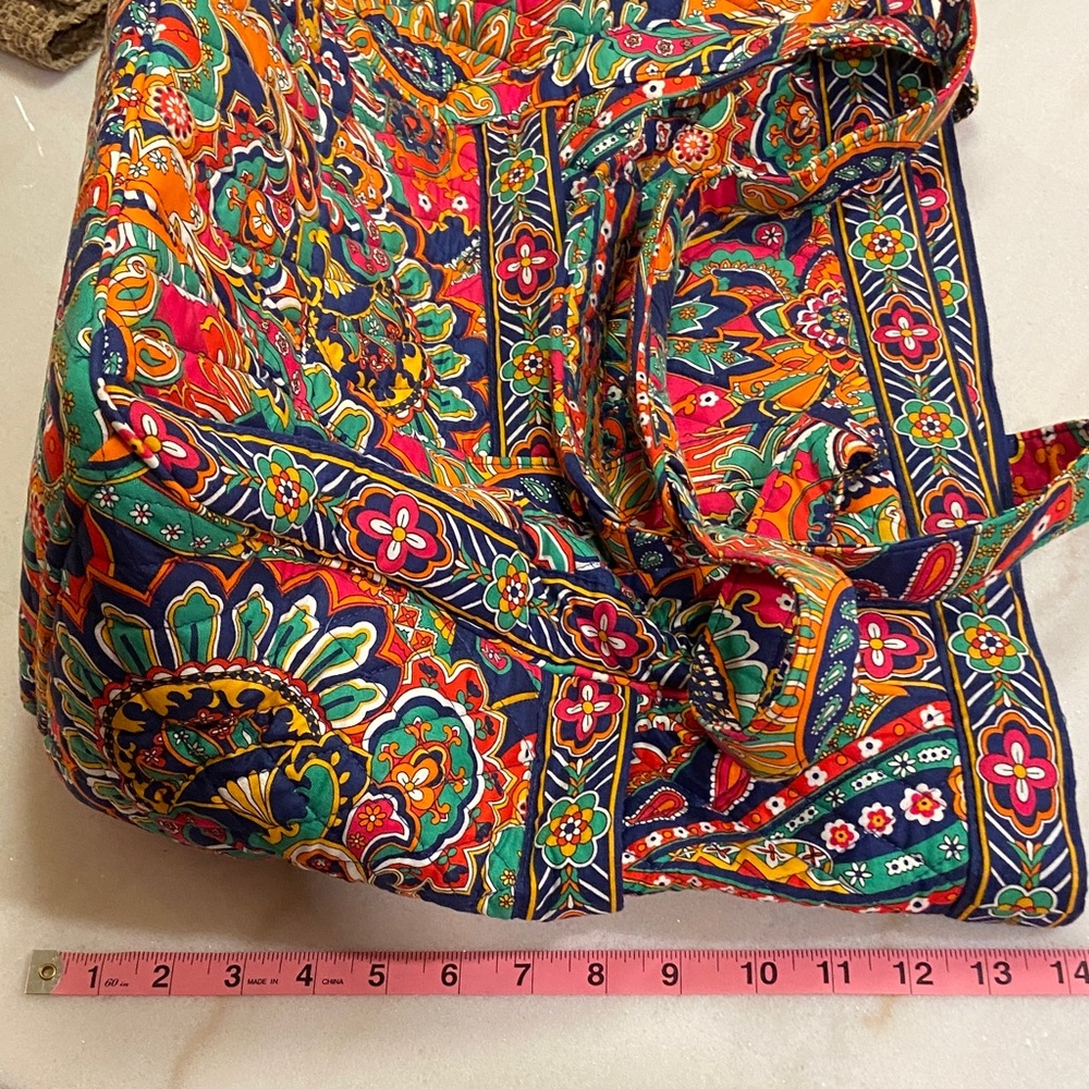 Vera Bradley Multicolor Paisley Tote - Picture 4 of 6